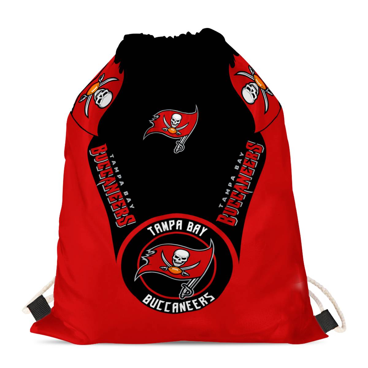 Tampa Bay Buccaneers Drawstring Backpack sack / Gym bag 18